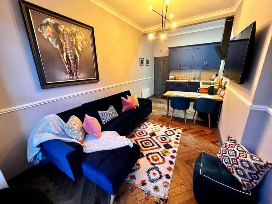 גלאזגו Stunning 1 Bed Apt In West End מראה חיצוני תמונה